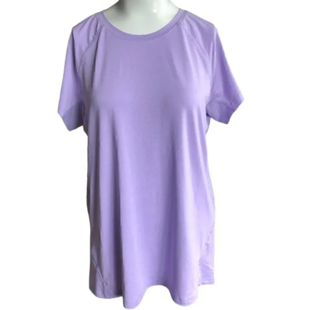 NWT Jockey lilac purple athletic top size medium